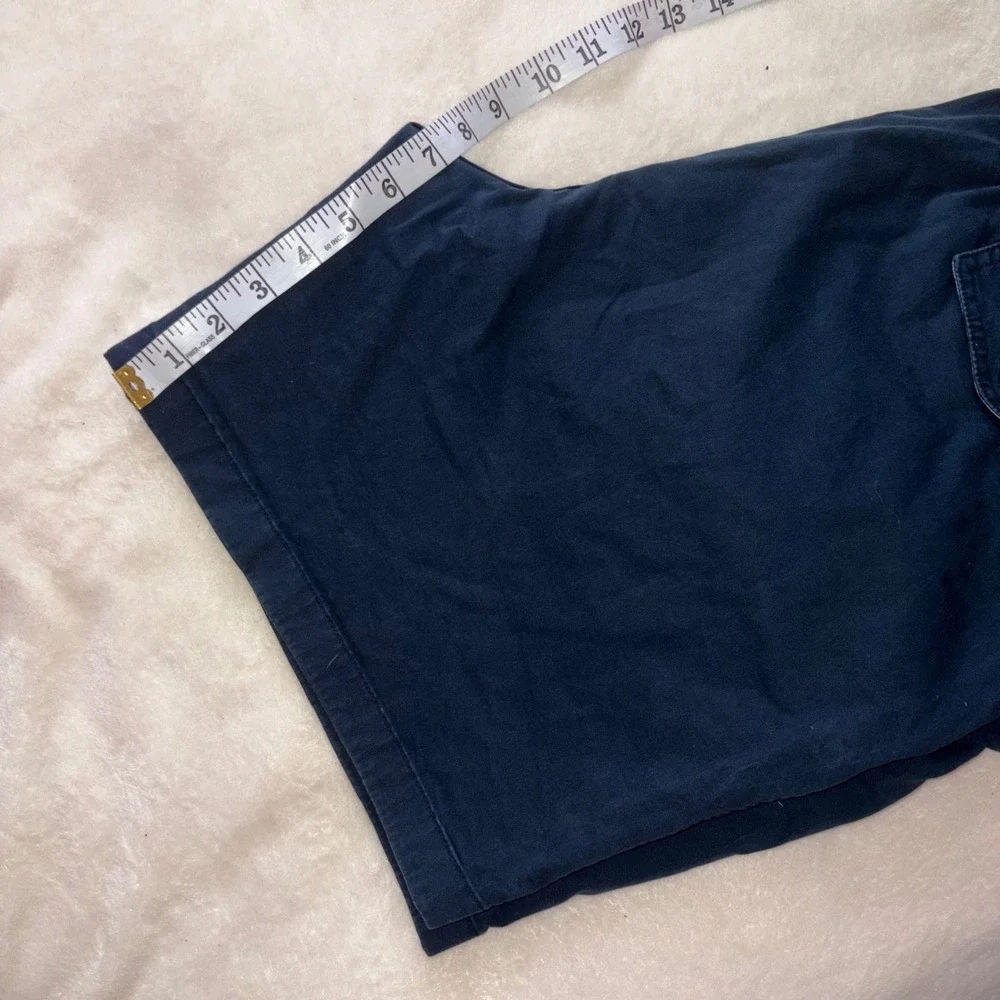 CHUBBIES The Khakinators Shorts Mens XXL Navy Blue Casual Stretch 7